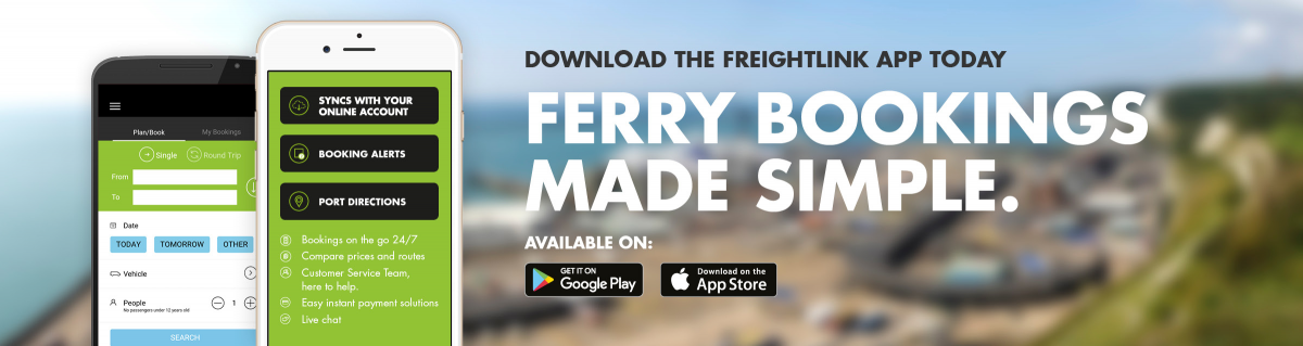 download the freightlink ferry booking app