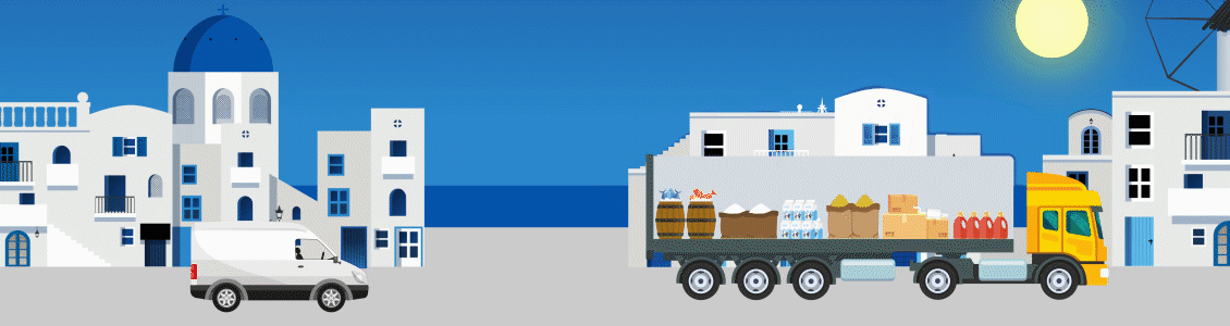 Mediterranean Freight Truck